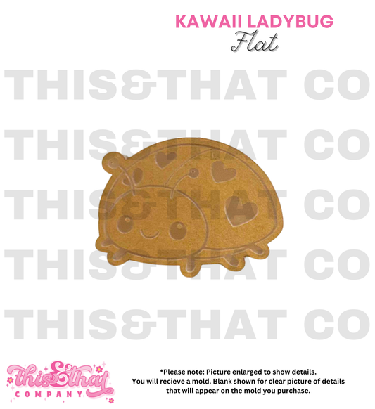 Silicone Mold for Resin | Kawaii Ladybug