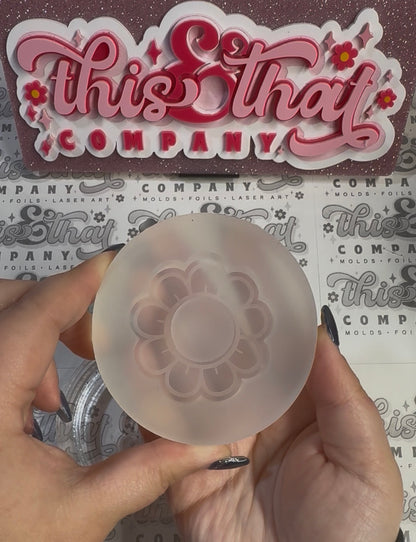 Silicone Mold for Resin | Flower Shaker