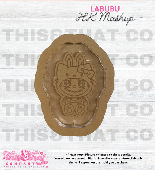 Silicone Mold for Resin | Monster Bubu Cat Mashup