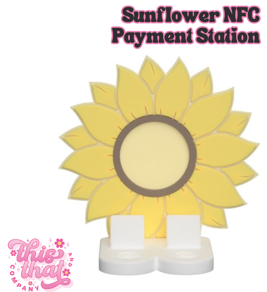 3D Print | Payment Station | FULLY CUSTOMIZABLE | Sunflower