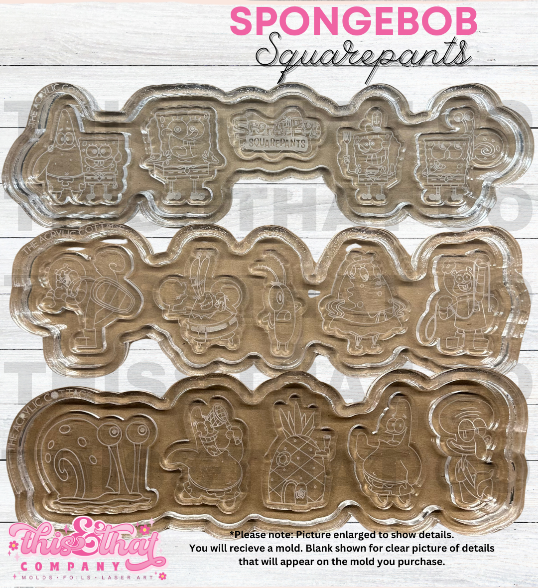 Silicone Mold | Sponge Guy Palette