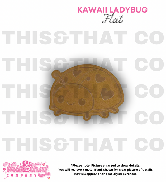 Silicone Mold for Resin | Kawaii Ladybug