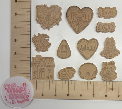 Silicone Mold for Resin | MISC Halloween Flats
