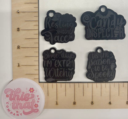 Silicone Mold for Resin | Halloween Keychains