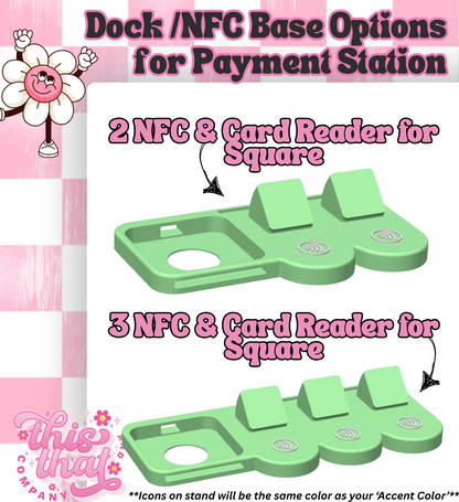 3D Print | Payment Station | FULLY CUSTOMIZABLE | Wide Arch