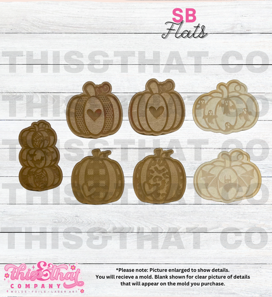 Silicone Mold For Resin | Pumpkins