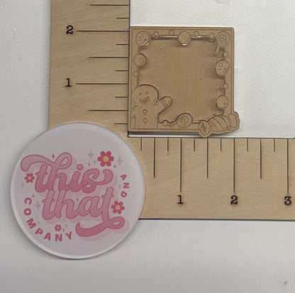 Silicone Mold for Resin | Gingerbread Shaker