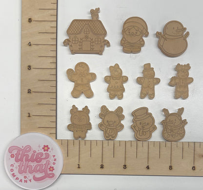 Silicone Mold for Resin | MISC Christmas Flats