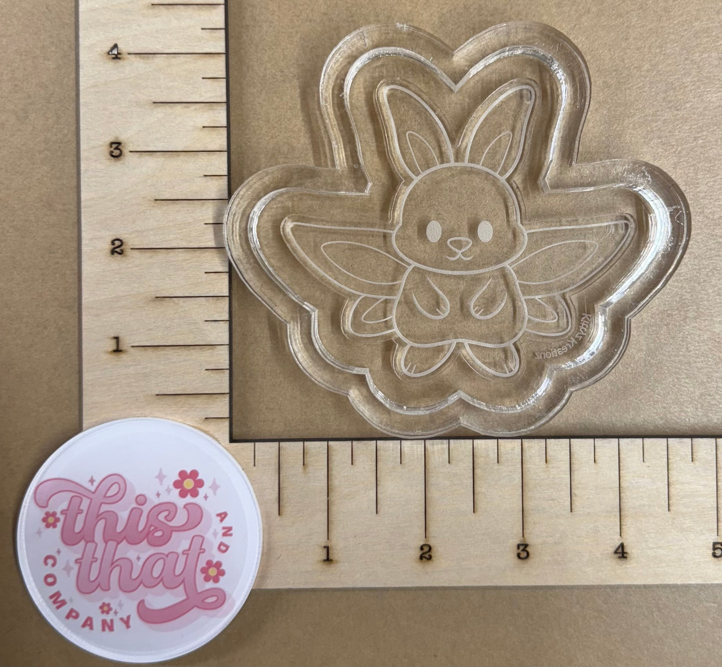 Silicone Mold for Resin | Bunny Fairy Flat