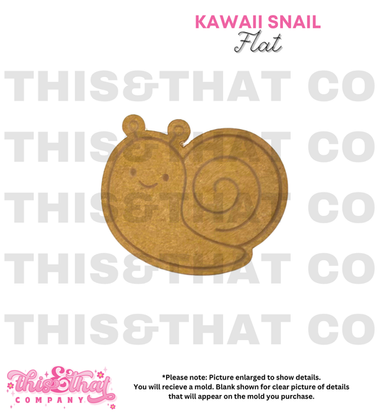 Silicone Mold for Resin | Kawaii Snail