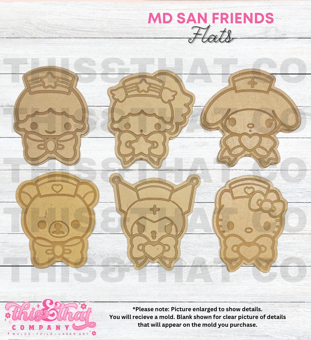 Silicone Mold For Resin |  MD San Friends