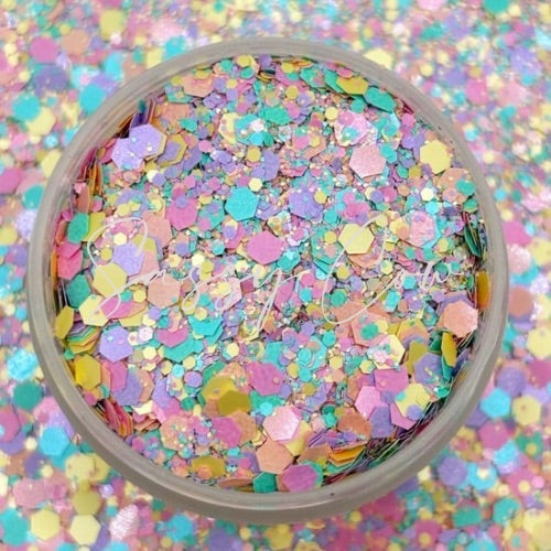 GWINNY-  Chunky Custom Pearl Matte Glitter Mix