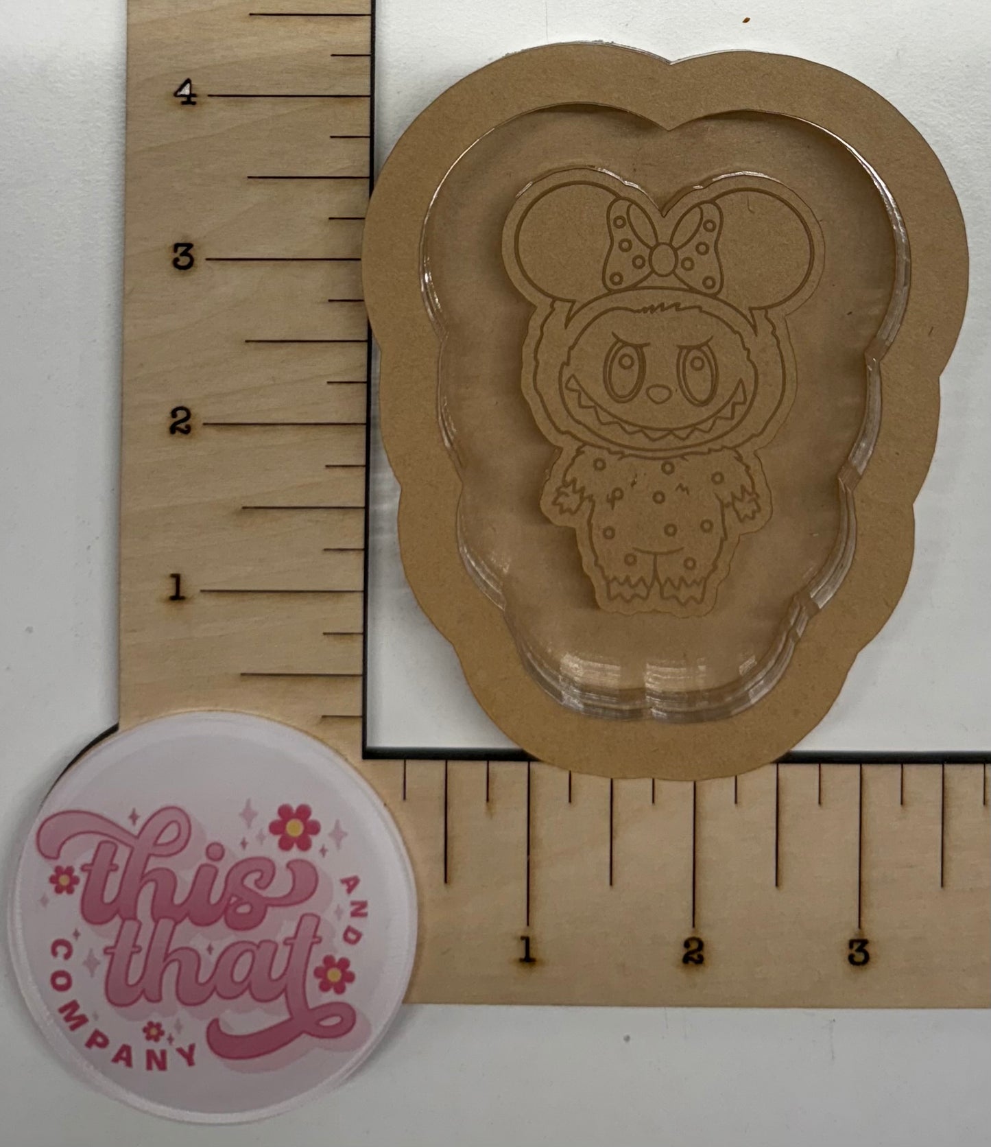 Silicone Mold For Resin | Monster Bubu Mouse Mashup