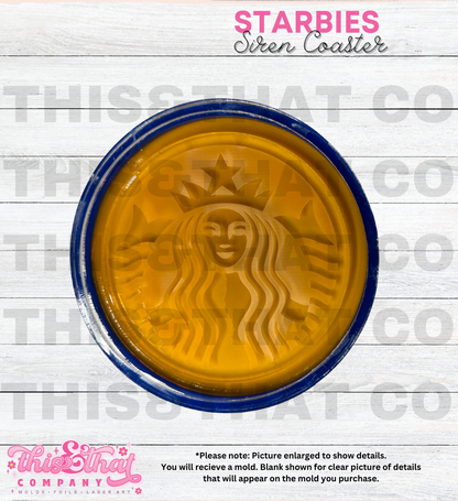 Silicone Mold | Mermaid Cup Coaster