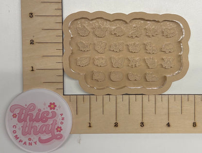 Silicone Mold for Resin | Insect Stud Palette