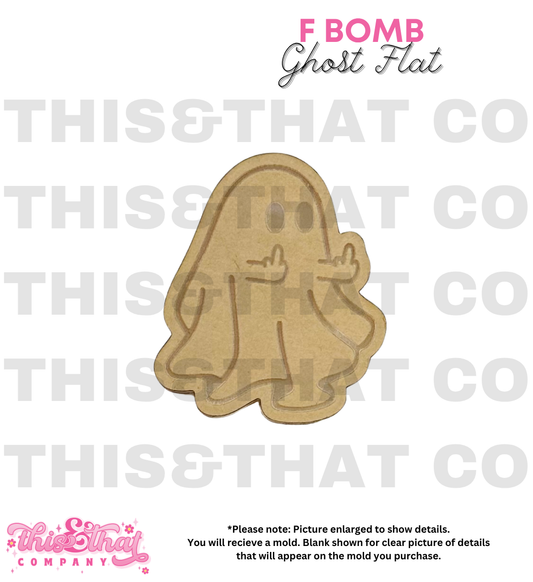 Silicone Mold For Resin | F Bomb Ghost