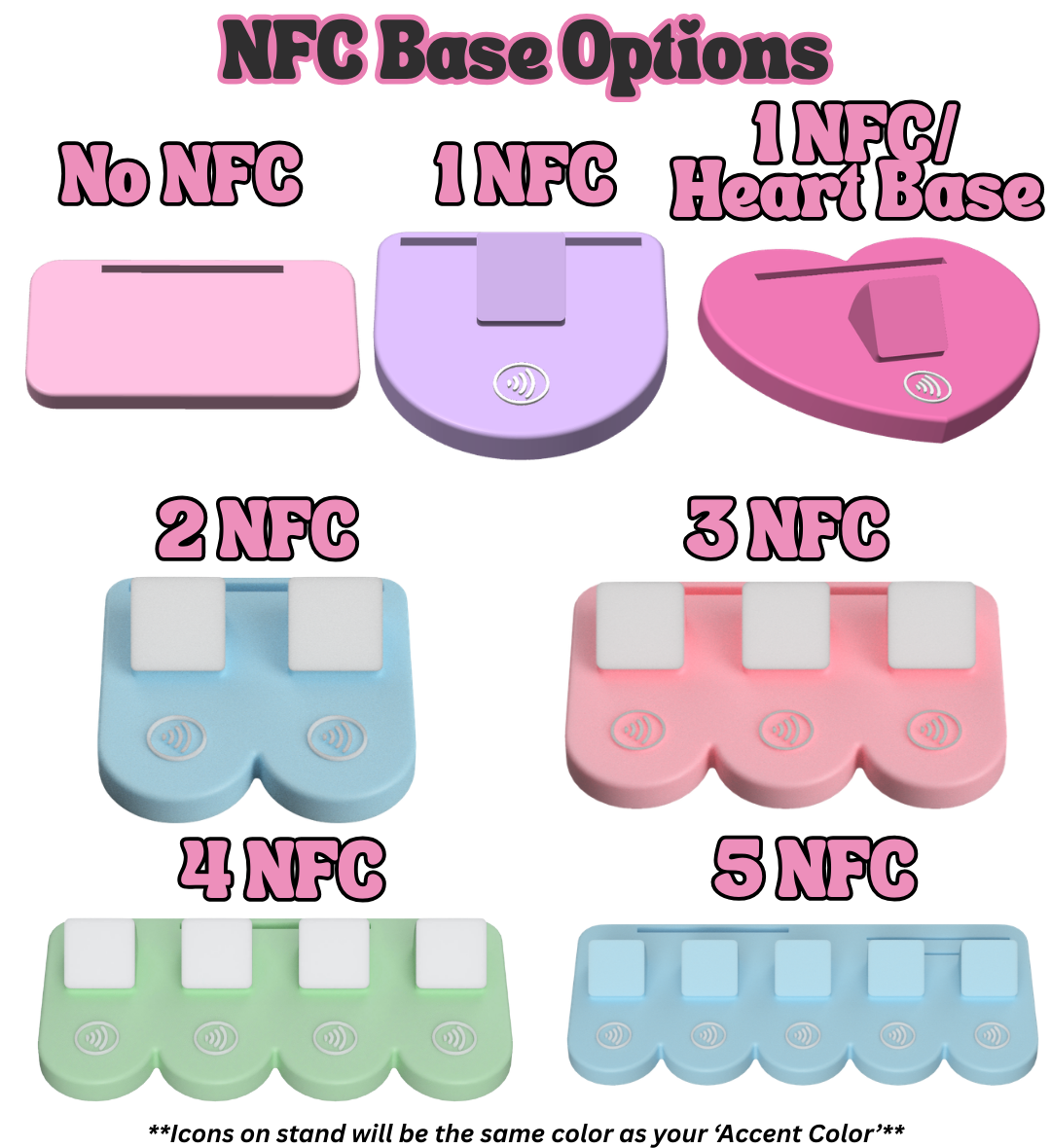 3D Print Payment Station BASE ONLY | FULLY CUSTOMIZABLE