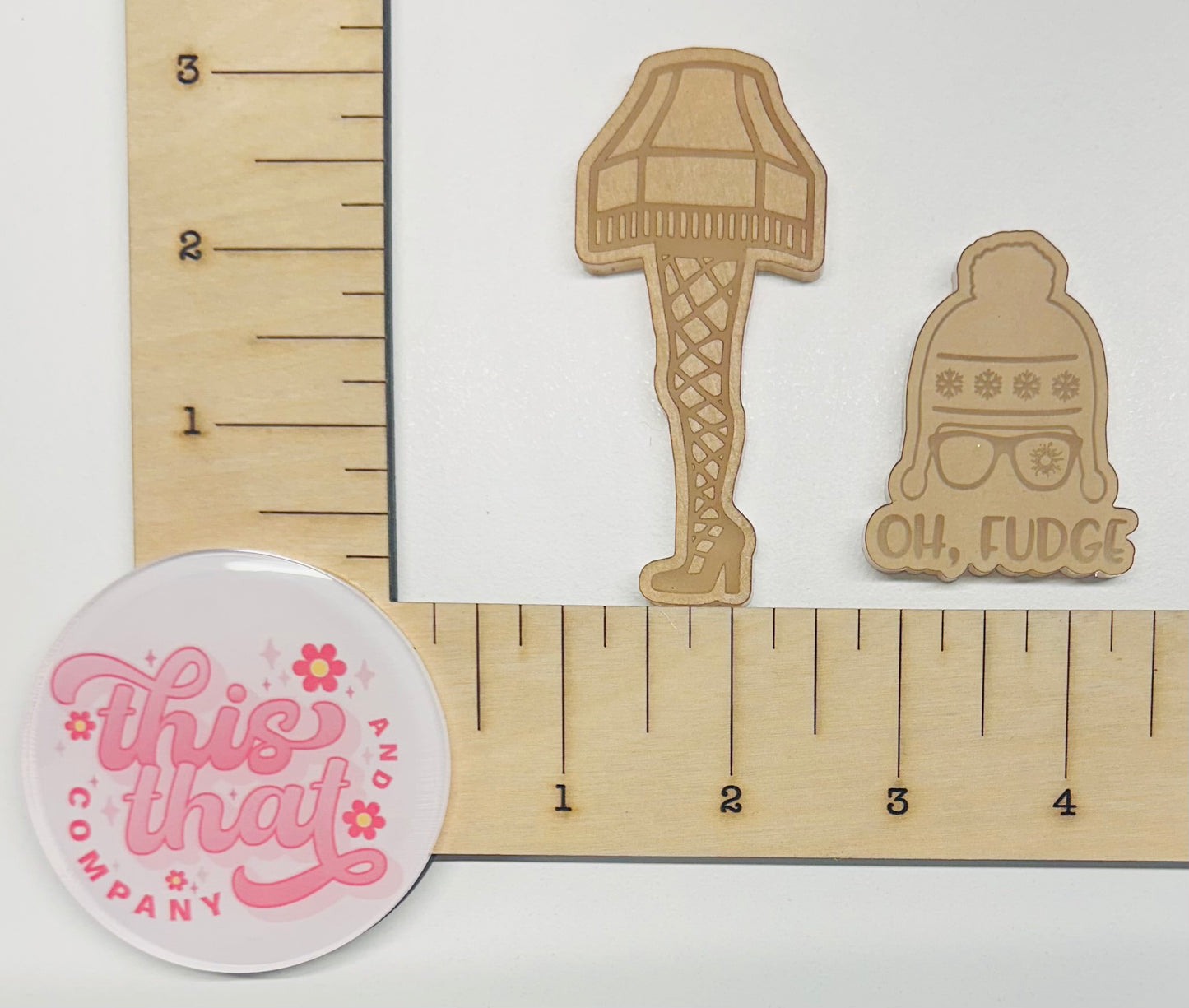 Silicone Mold For Resin |  Christmas Story Flats