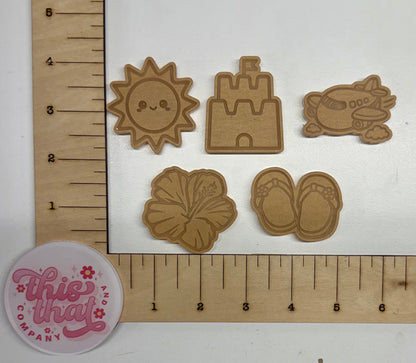 Silicone Mold for Resin | Summer Flats