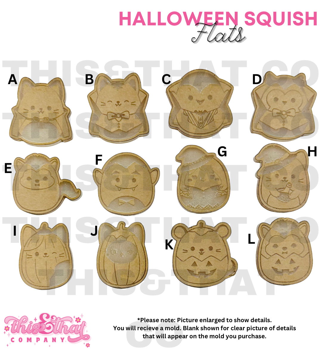 Silicone Mold for Resin | Halloween Squishies