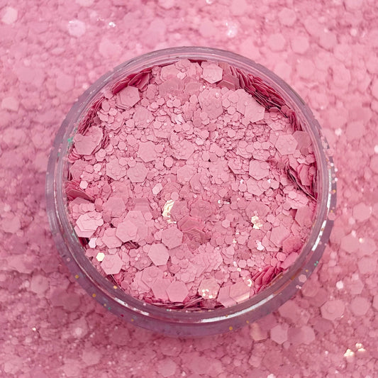 PART OF YOUR WORLD - Chunky  Matte Mixed Glitter