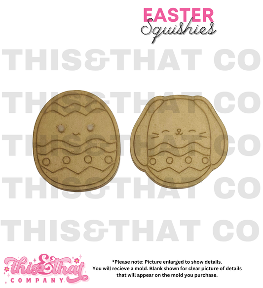 Silicone Mold For Resin | Easter Squishies