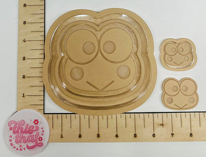 Silicone Mold For Resin | Kawaii Frog Tray, Shaker, Flat Set
