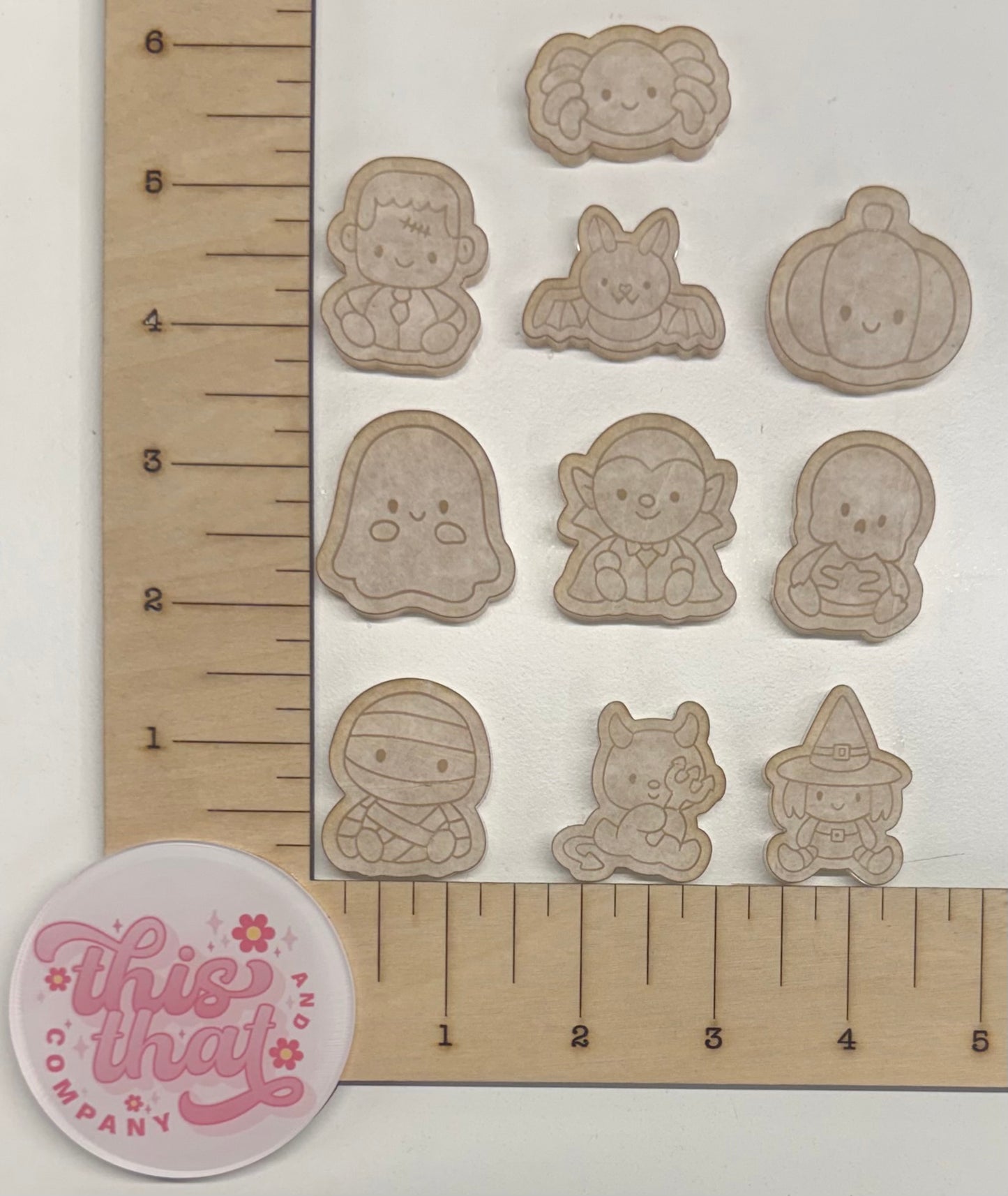 Silicone Mold for Resin | Halloween Flats