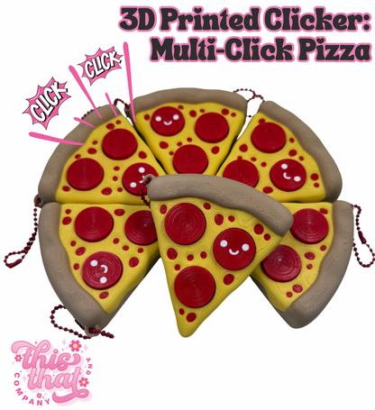3D Print | Fidget Clicker | Pizza Clicker