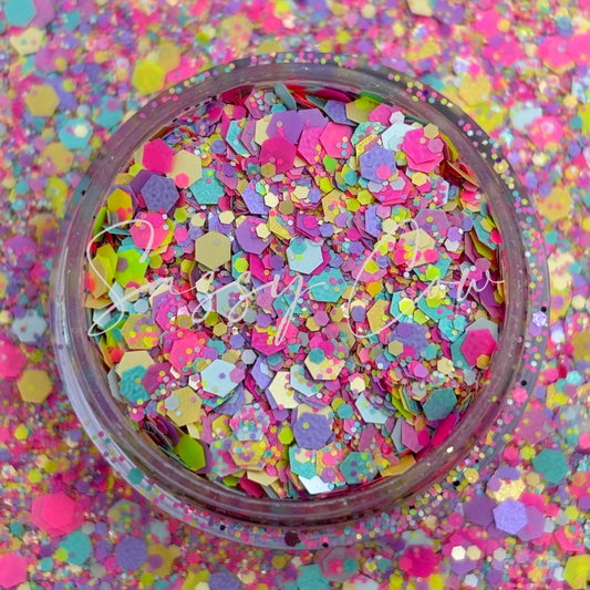 POLLY - Chunky Custom Matte Glitter Mix