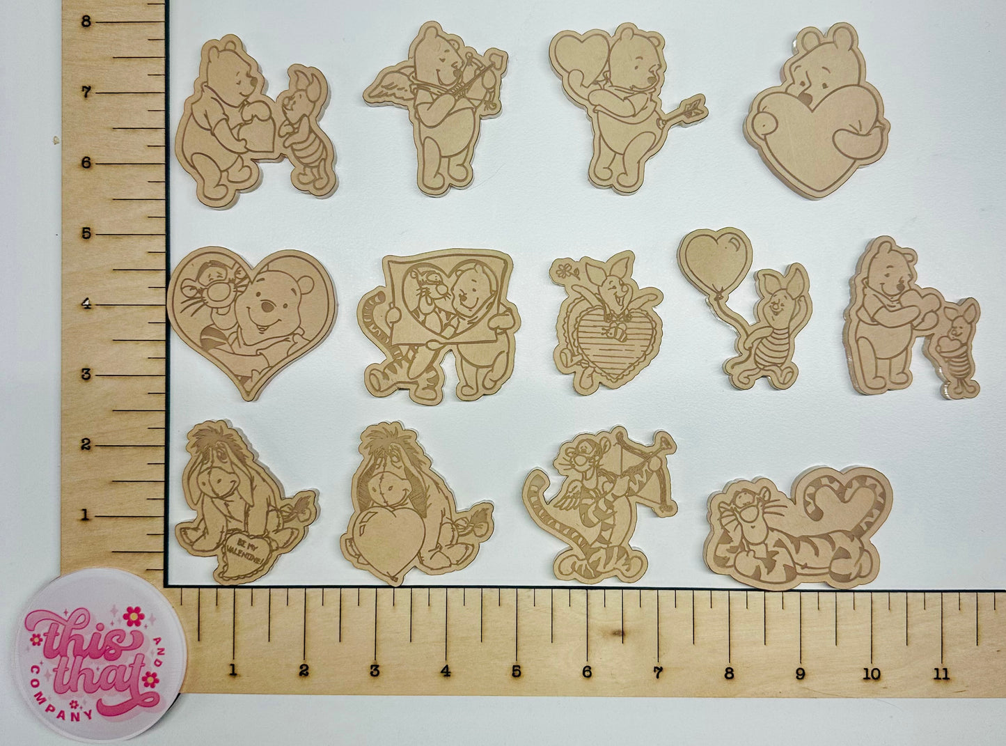 Silicone Mold For Resin | VDay Bear & Friends