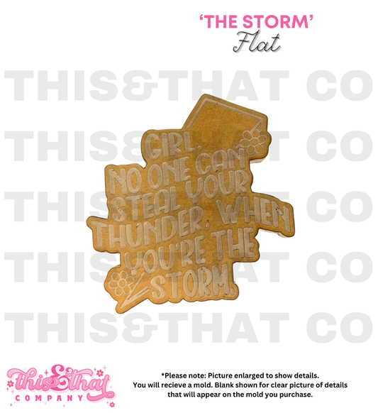 Silicone Mold for Resin | 'The Storm'