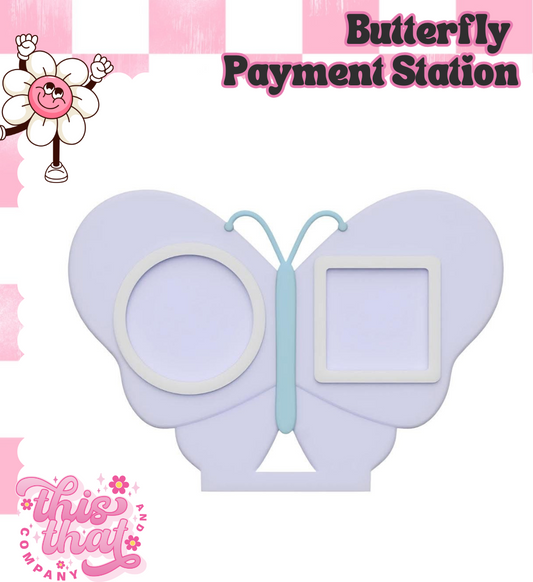 3D Print | Payment Station | FULLY CUSTOMIZABLE | Butterfly