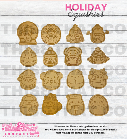 Silicone Mold | Christmas Squishies