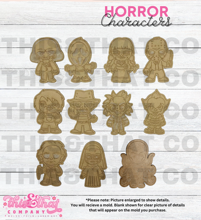 Silicone Mold For Resin | Movie Horror Squad