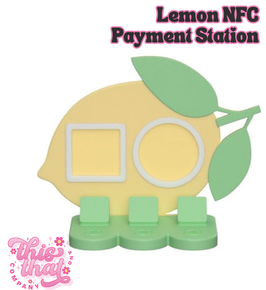 3D Print | Payment Station | FULLY CUSTOMIZABLE | Lemon
