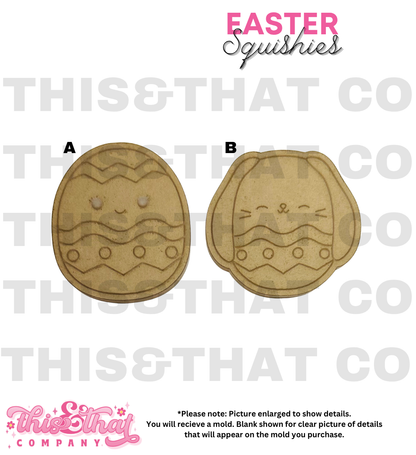 Silicone Mold For Resin | Easter Squishies