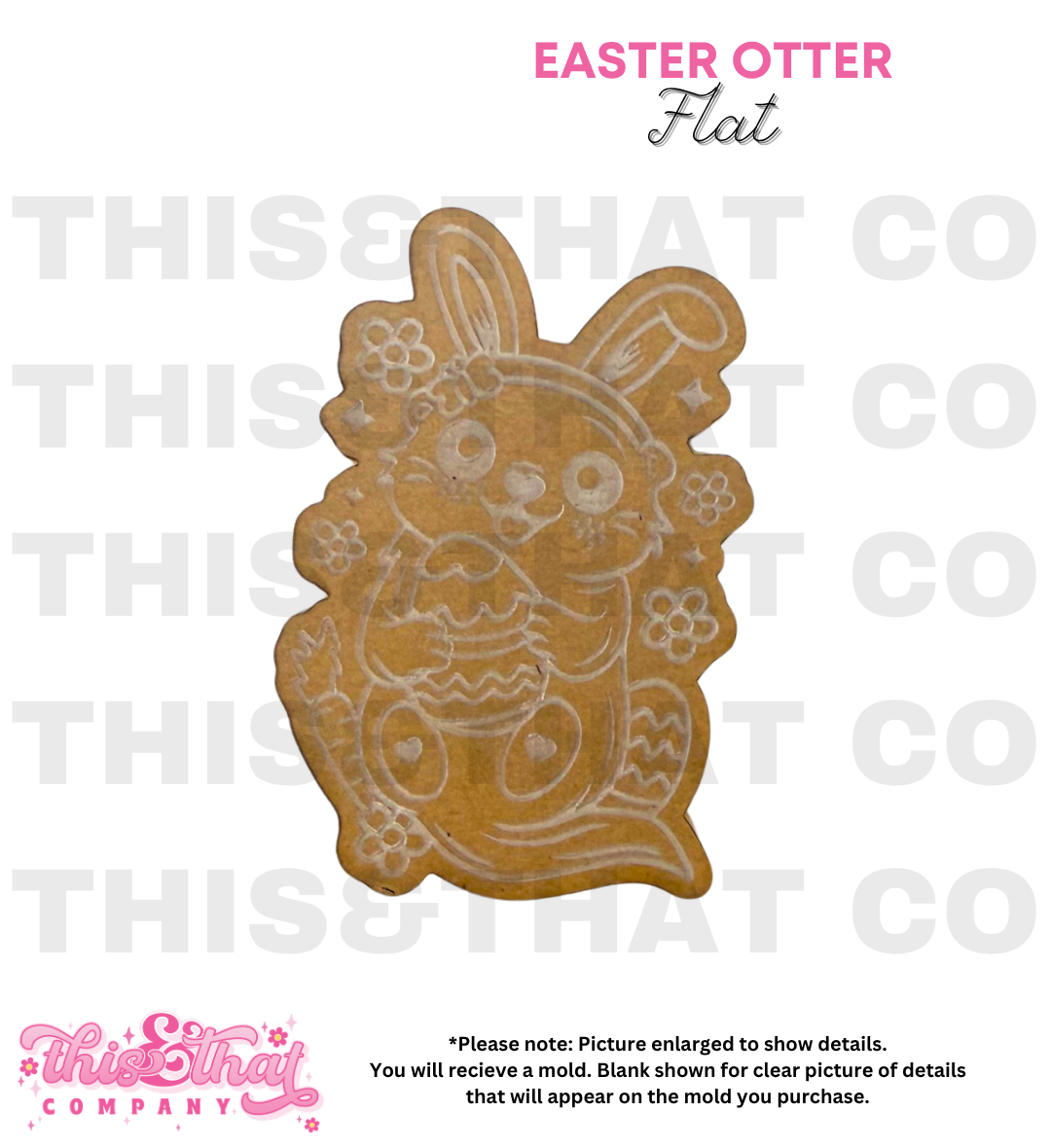 Silicone Mold for Resin | Easter Otter