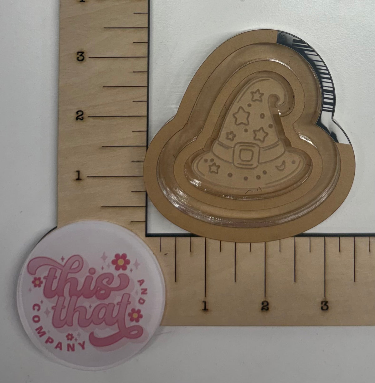 Silicone Mold for Resin | Halloween Witch Hat Shaker