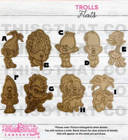 Silicone Mold For Resin | Trolls Flats