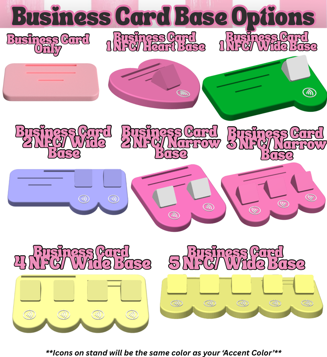 3D Print | Payment Station | FULLY CUSTOMIZABLE | Concha Heart