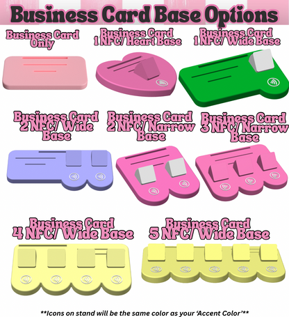 3D Print | Payment Station | FULLY CUSTOMIZABLE | Concha Heart