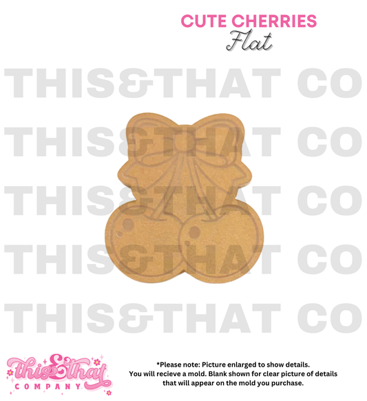 Silicone Mold for Resin | Cute Cherries
