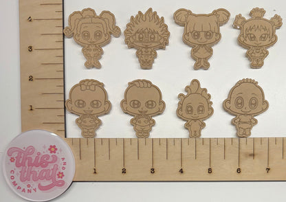 Silicone Mold For Resin | Chibi Nostalgic Baby