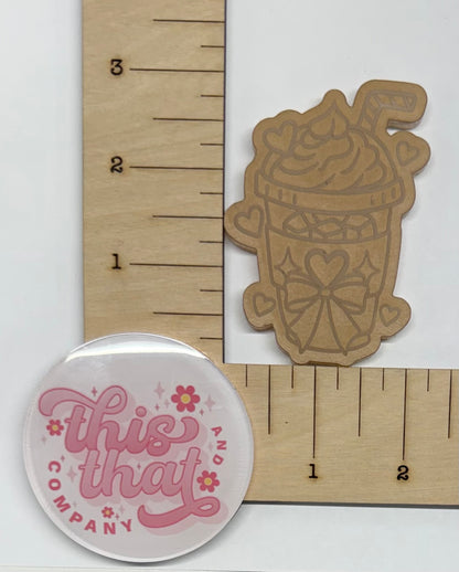 Silicone Mold for Resin | Love Drink Flat