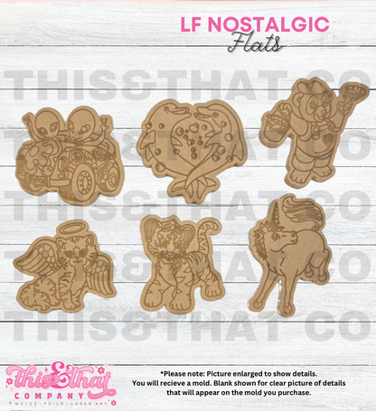 Silicone Mold For Resin | Iconic Girlhood Nostalgia Flats