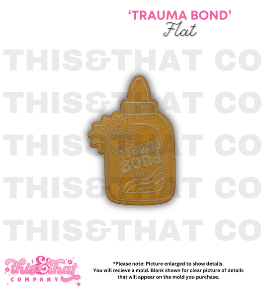 Silicone Mold for Resin | 'Trauma Bond'