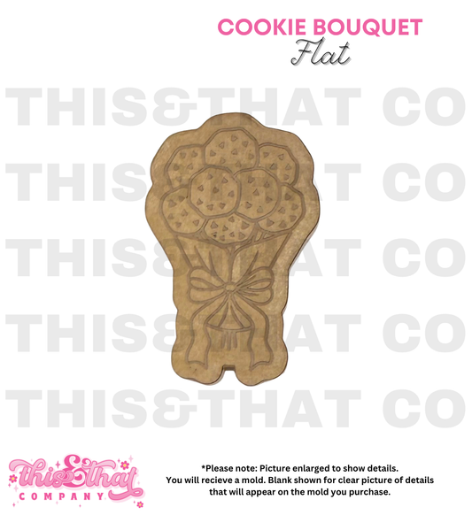 Silicone Mold for Resin | Cookie Bouquet Flat