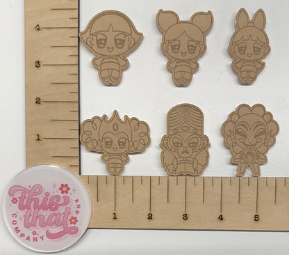 Silicone Mold For Resin | Chibi PPG