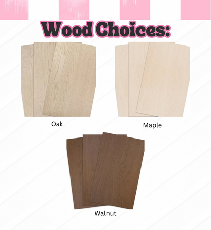 Laser Cut | Acrylic Keychains | Backpack Tags | Name Tag | Wood/ Acrylic Personalized Tag/ Keychain